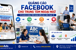 Quảng Cáo Facebook Cho Trung Tâm Ngoại Ngữ: Tăng Học Viên Đăng Ký Và Nhập Học