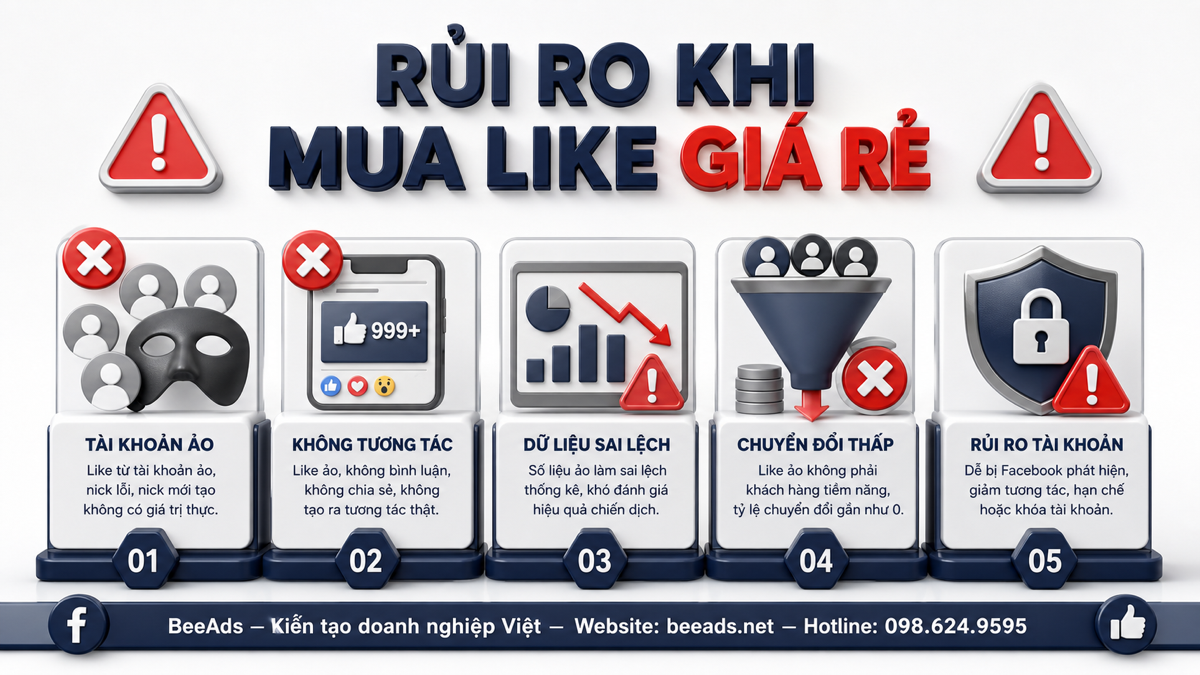 Sai lầm quảng cáo Facebook hiệu quả