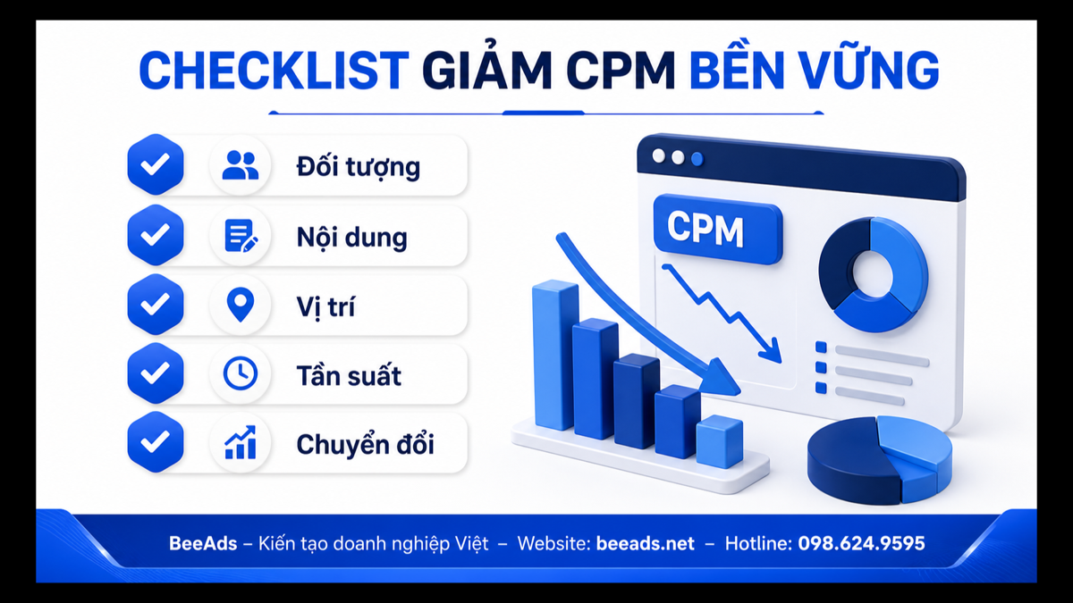 Tối ưu nội dung để hỗ trợ giảm CPM Facebook