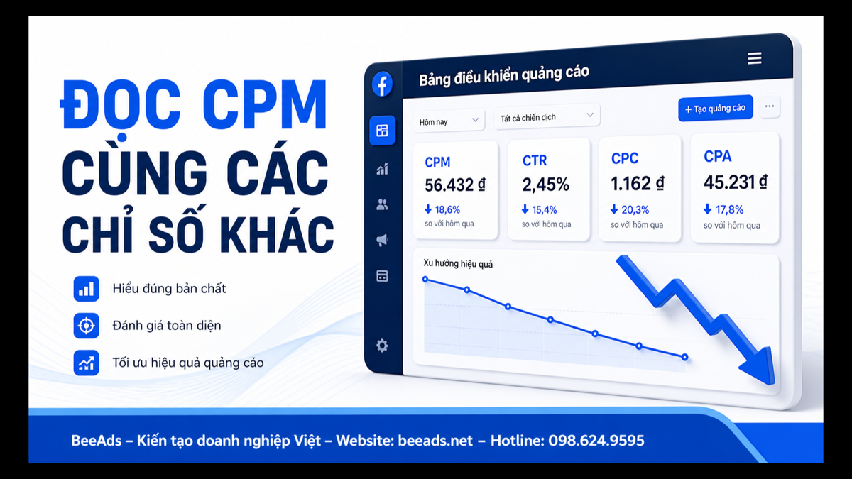 Mối quan hệ giữa CPM và khả năng tiếp cận Facebook