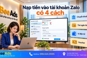 Cách Nạp Tiền Vào Tài Khoản Zalo Ads