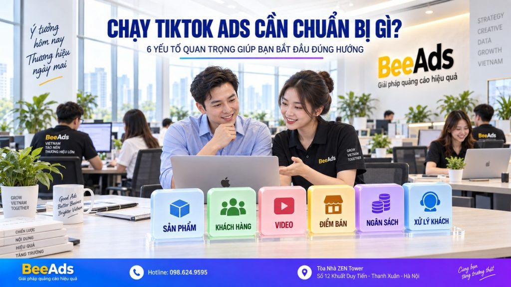 Chạy quảng cáo TikTok cần chuẩn bị những gì trước khi bắt đầu