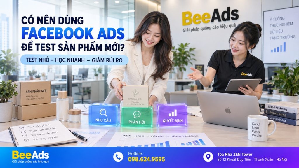 Có nên dùng Facebook Ads để test sản phẩm mới hay không