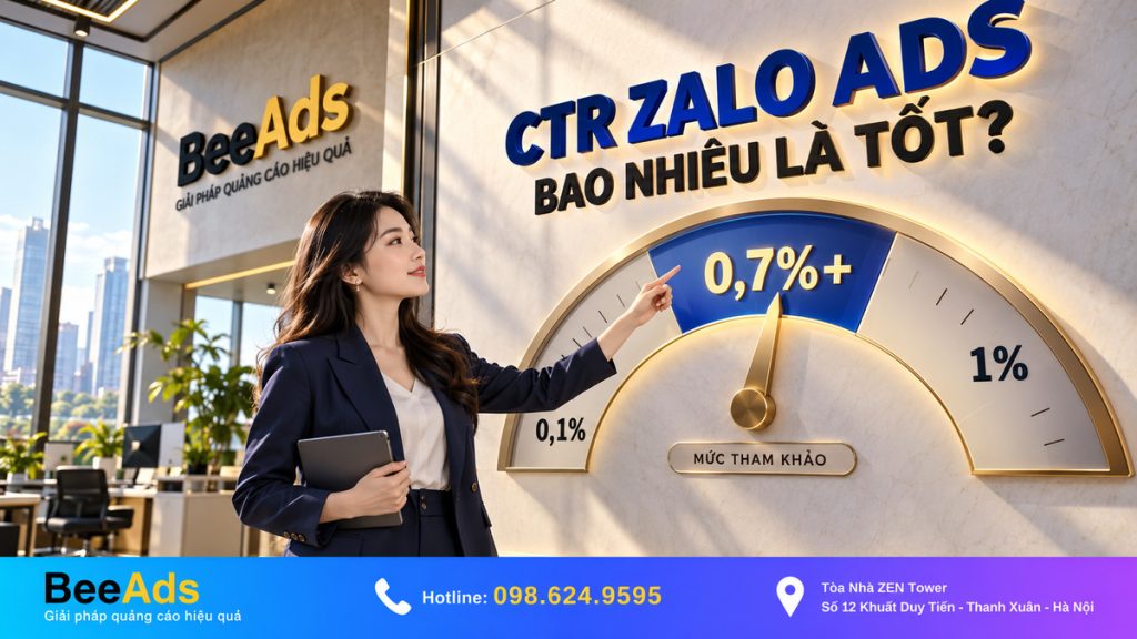 CTR Zalo Ads bao nhiêu là tốt