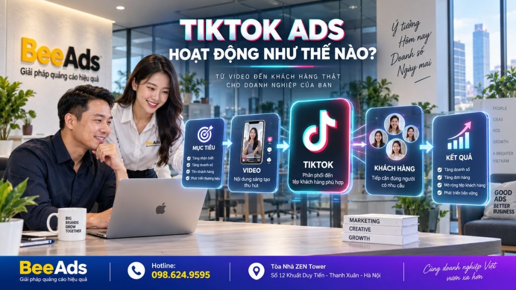 Quảng cáo TikTok hoạt động như thế nào