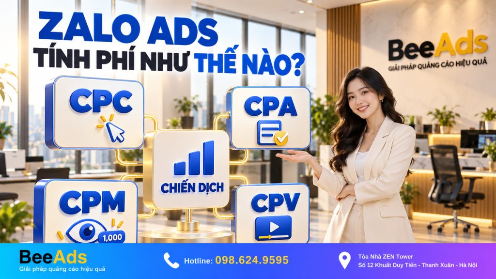 Zalo Ads tính phí như thế nào