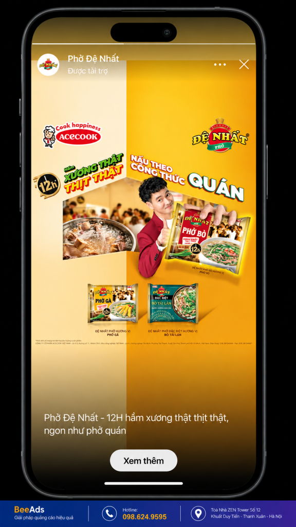 Quảng cáo trên Zalo Story