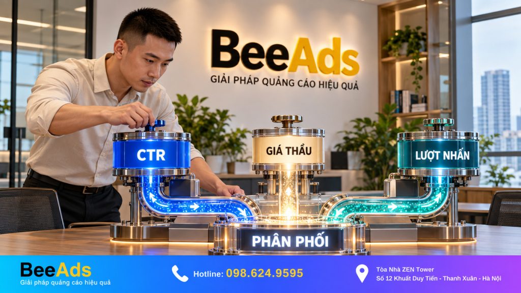 CTR ảnh hưởng khả năng phân phối Zalo Ads