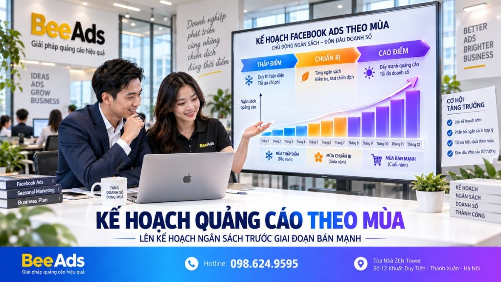 Lập kế hoạch quảng cáo Facebook theo mùa kinh doanh
