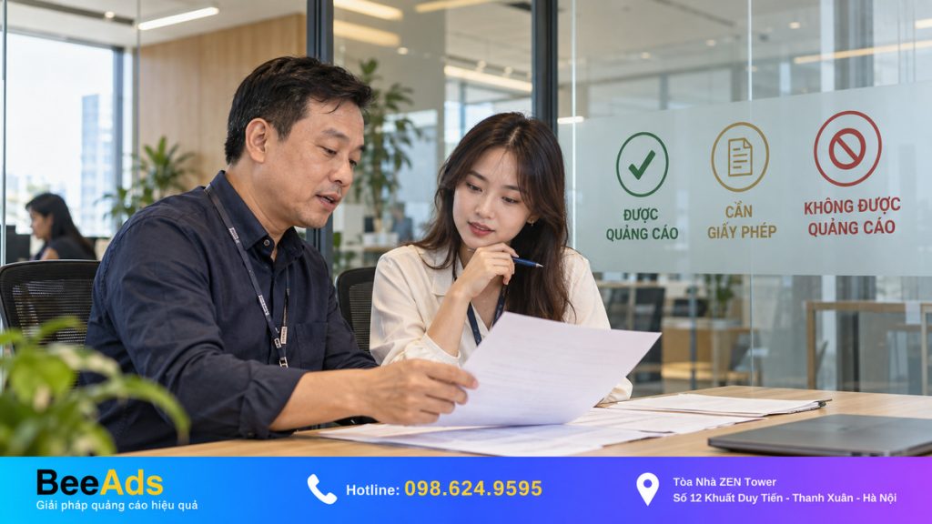 Sản phẩm bị cấm và hạn chế trên Zalo Ads
