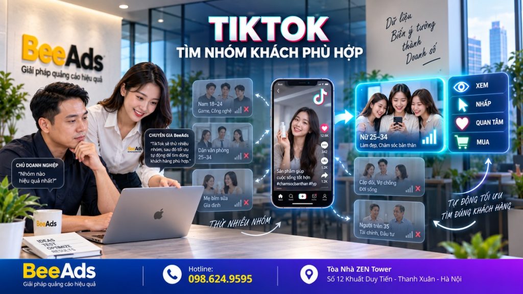 TikTok phân phối quảng cáo đến khách hàng như thế nào