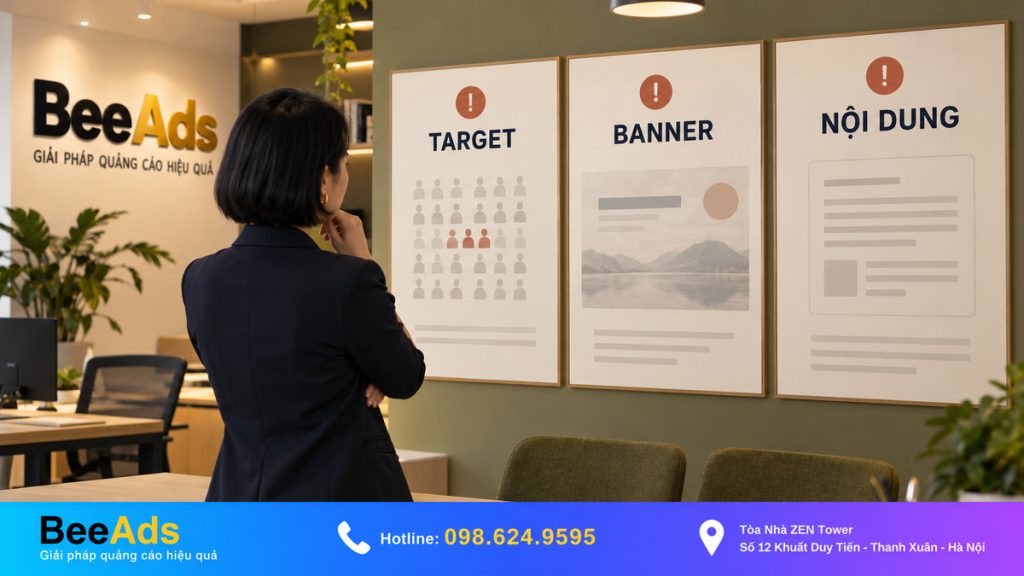 Nguyên nhân CTR Zalo Ads thấp