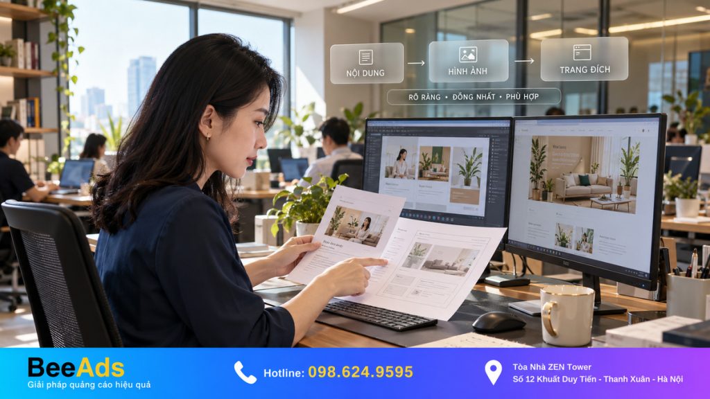 Quy định nội dung hình ảnh và trang đích Zalo Ads