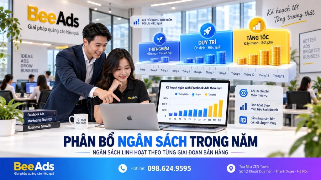 Phân bổ ngân sách quảng cáo Facebook theo mùa bán hàng