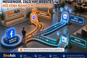 Chạy Quảng Cáo Facebook Nên Đưa Khách Về Messenger, Zalo Hay Website?