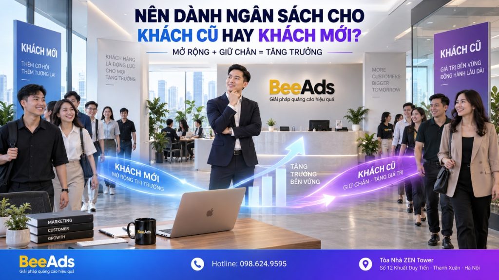Nên dành ngân sách quảng cáo cho khách hàng cũ hay khách hàng mới