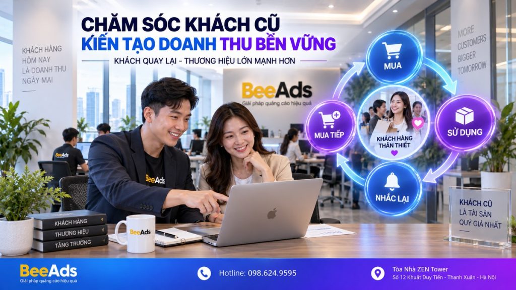 Chăm sóc khách cũ trong ngành có chu kỳ mua lặp lại