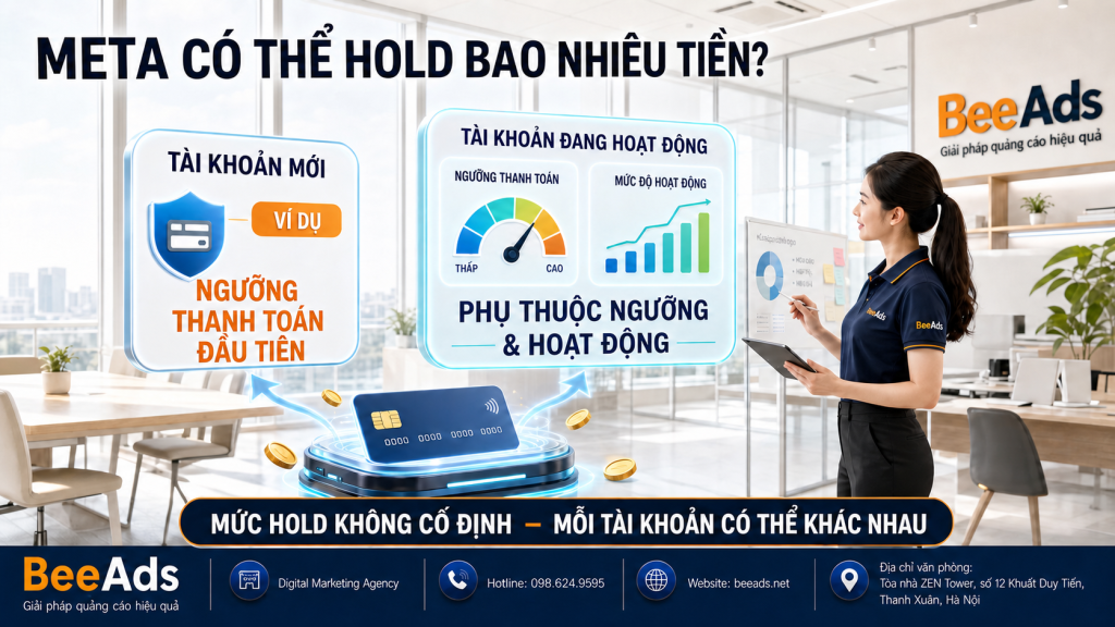 Meta có thể hold bao nhiêu tiền quảng cáo?